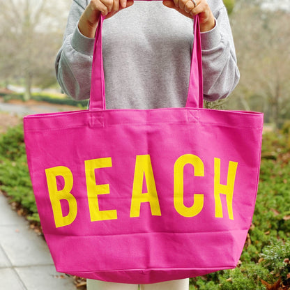 Well Made Beach Canvas Tote